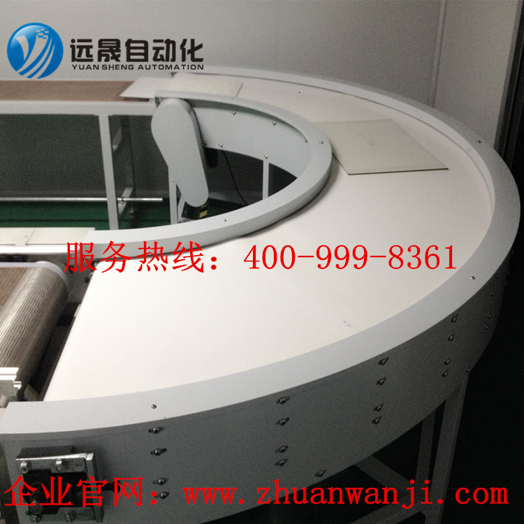 供應遠晟zwj-180度pu食品輸送轉彎機