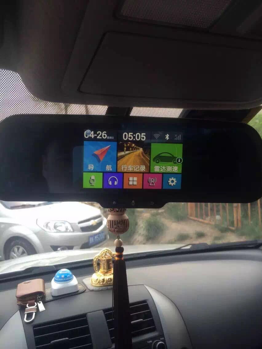 智能高清后視鏡導航行車記錄儀——鉅瑋T800
