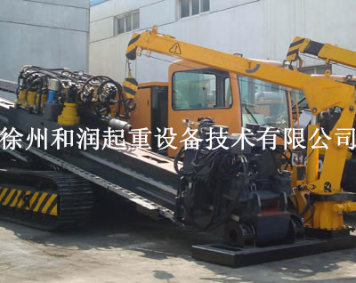 供應(yīng)水平定向鉆附屬吊機3.2噸非開挖鉆機價格 **起重機廠家