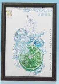 廠家批發2.5黑色鋁合金廣告框