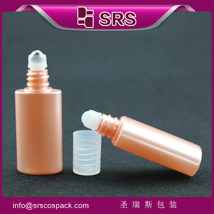 供應特價自銷PET 12ml扁形滾珠瓶 塑料走珠瓶 花露水精華液分裝瓶