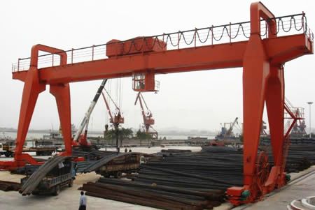 供應**供應雙主梁起重機 抓斗門式起重機 MZ型雙主梁門式起重機