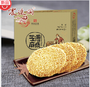 震遠同 芝麻薄脆/烘烤餅片 浙江湖州江南特產 健康食品 休閑零食