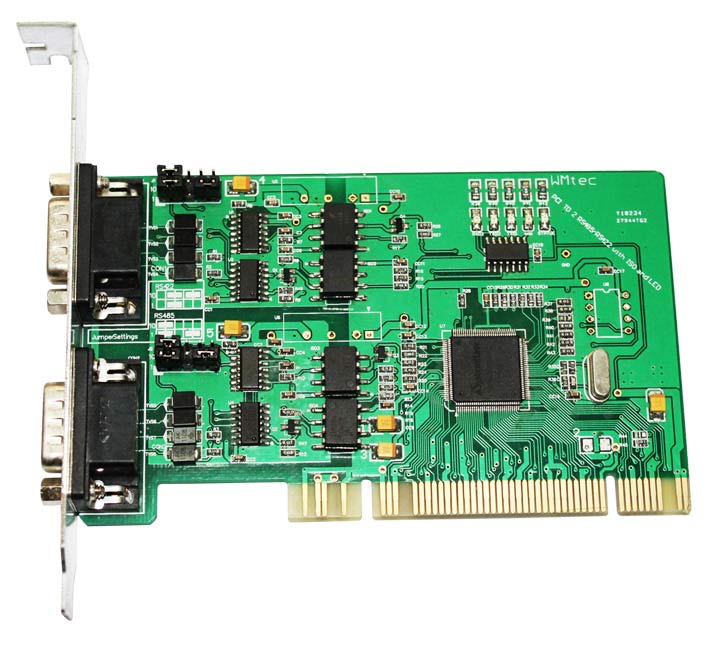 WM-922  工業級**PCI轉2路光電隔離型
