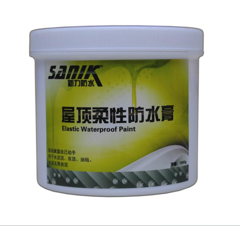Sanik新力屋頂柔韌性防水膏