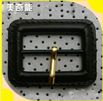 廠家**真皮帶銅針三檔扣