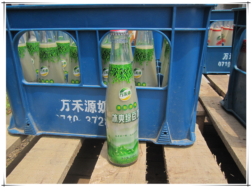 供應瓶裝豆奶 玻璃瓶綠豆沙