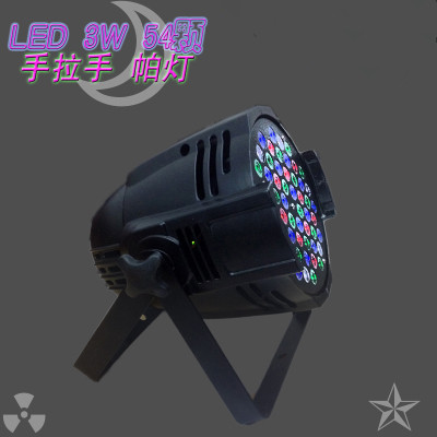 供應(yīng)太較舞臺燈 LED54顆3w大功率帕燈 led舞臺燈 婚慶演出舞臺燈光 舞臺背景染色燈 **舞臺燈具