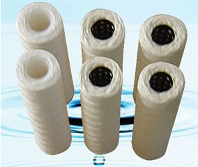 供應聚丙烯pp濾芯 纏繞式水濾芯 20寸 5μm 耐酸堿
