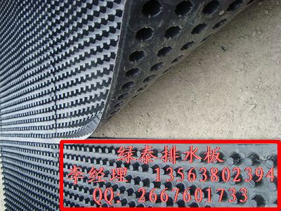 供應濾水板廠家**價格優惠 排水板 天津HDPE排水板