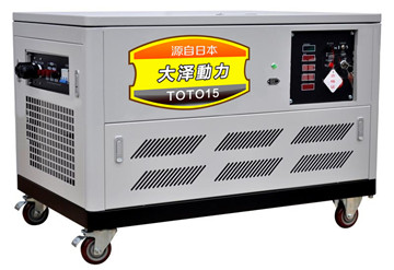 供應15KW汽油發電機尺寸,**