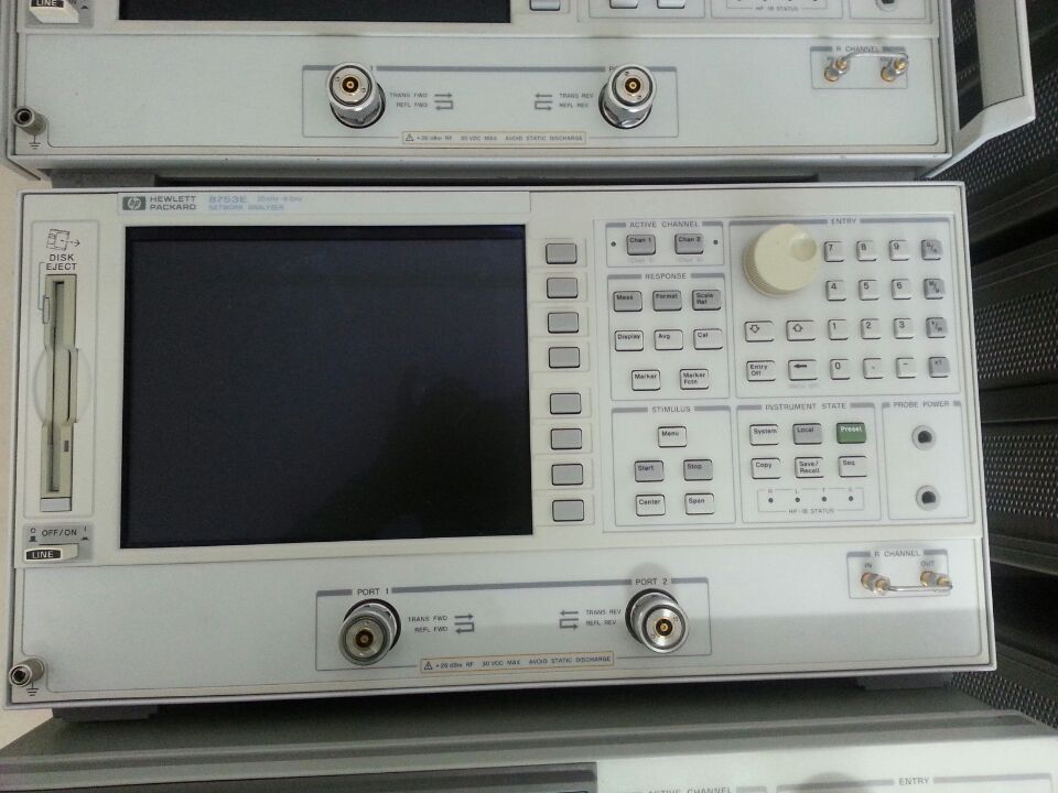 二手儀器租售|回收|特價8753E|租售 3GHZ|6GHZ射頻網絡分析儀