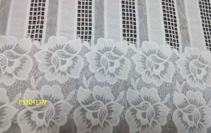 供應牛奶絲刺繡面料 水溶**刺繡