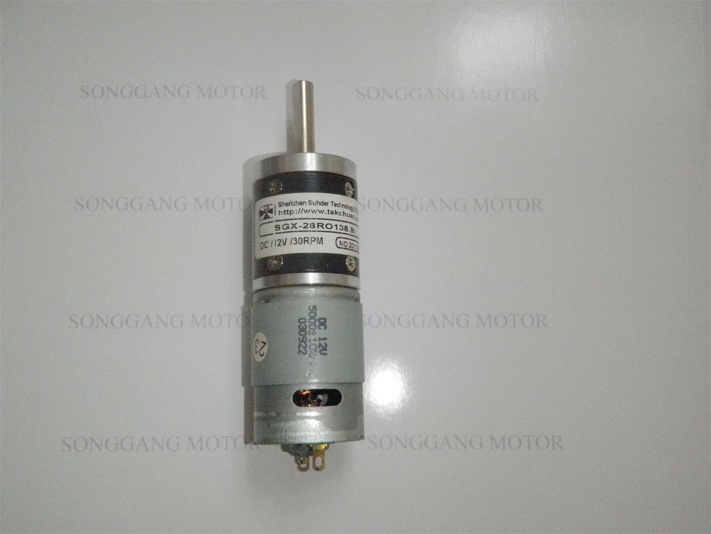 供應通訊儀器行星減速電機  SGX-28RO138-9