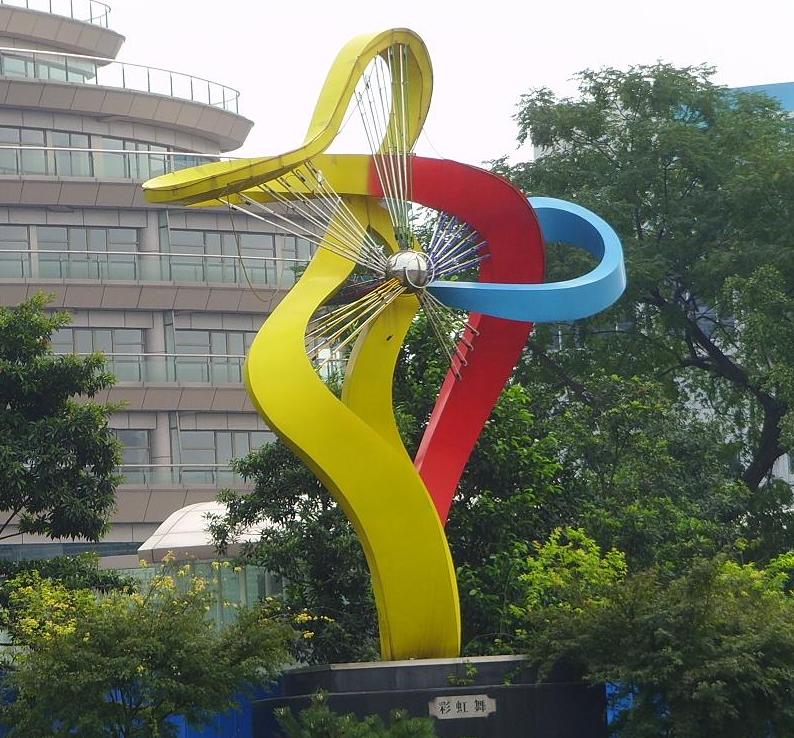 四川雕塑公司-成都不銹鋼雕塑價格