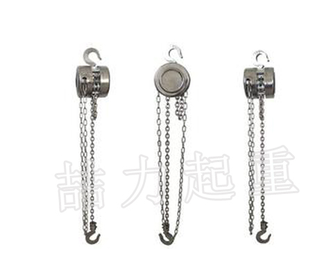 供應不銹鋼手拉葫蘆起重量0.5噸3米