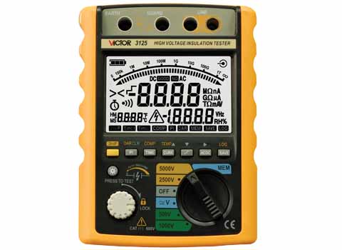 VC3125絕緣電阻測試儀+勝利儀器