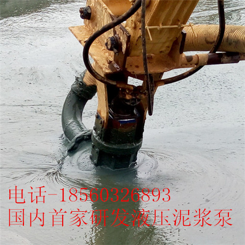 液壓驅動潛水排沙泵 ，挖機抽砂泵 ，液壓吸沙泵