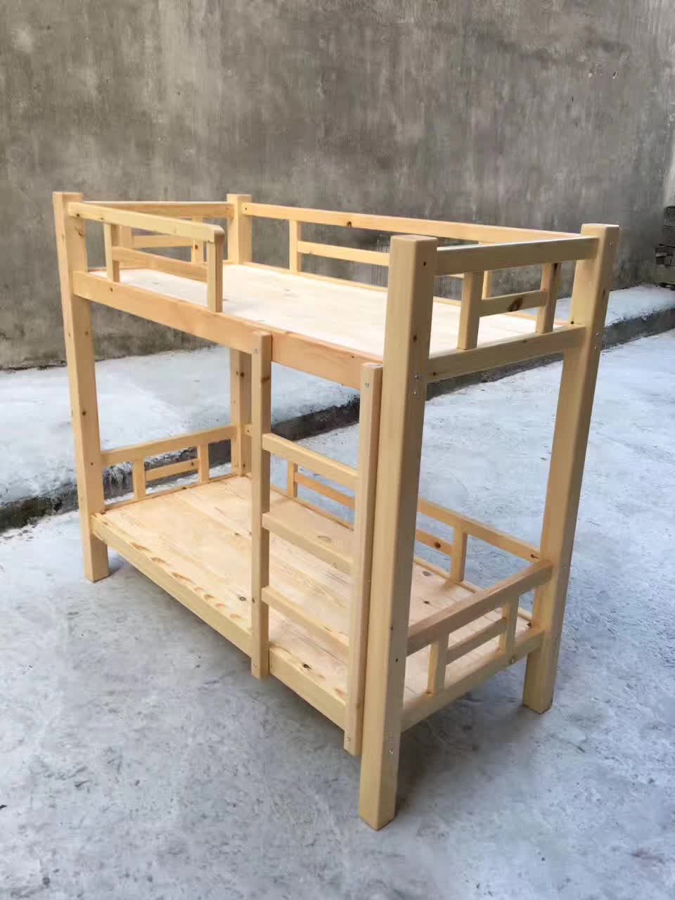 四川學生實木床,貴陽學生實木床,鴻騰家具