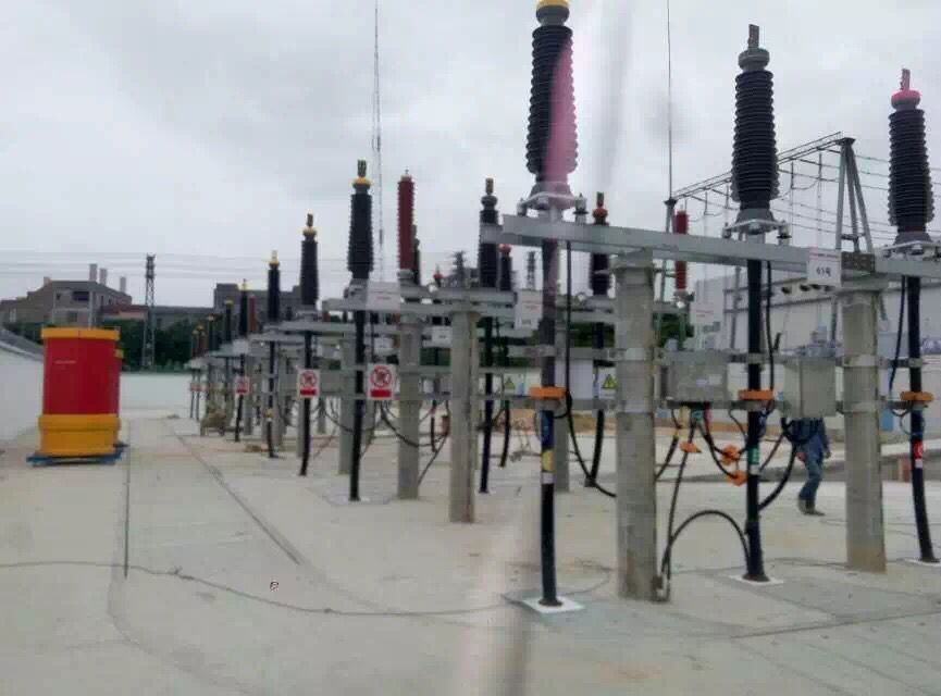 河南開封單芯110kv新式整體預制干式電纜終端 廣東長牛整體預制干式電纜頭
