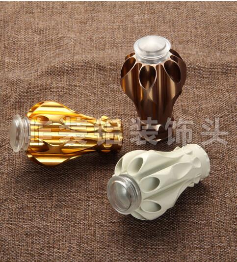 窗簾標準配件鋁裝飾頭