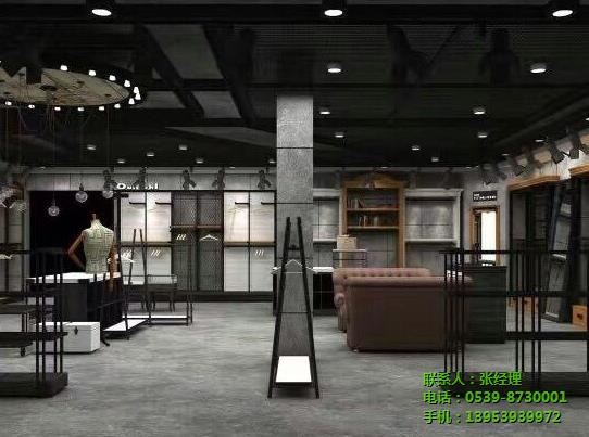 連云港服裝展柜設(shè)計-山東雙嘉展具-連云港服裝展柜