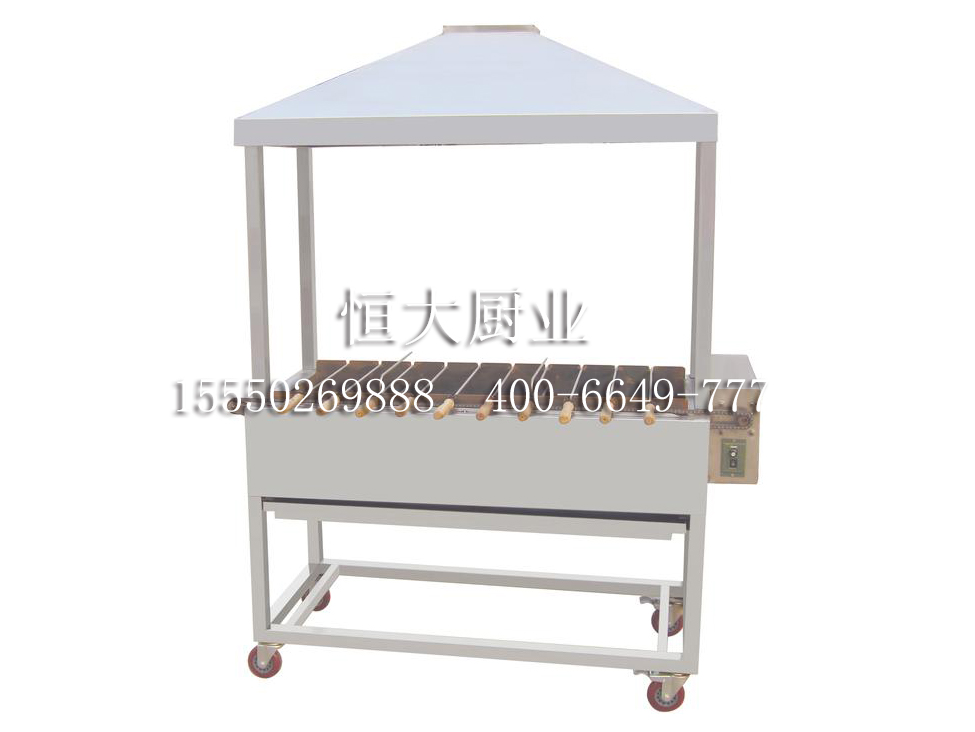后旋轉巴西燒烤爐供應商哪家好 燃氣巴西烤肉爐廠家