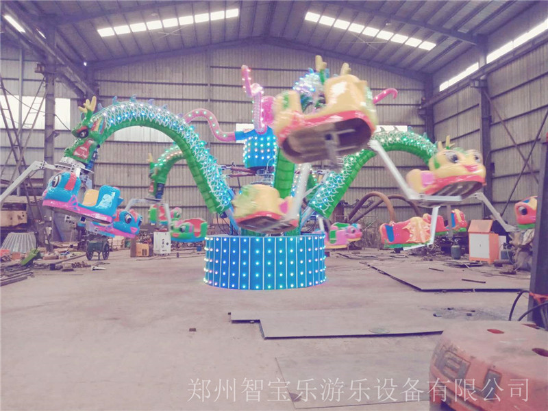 旋轉大章魚 恐怖大章魚游樂設備廠家全新生產 炫彩燈光 造型新穎
