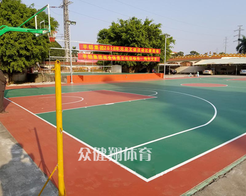 硅PU球場(chǎng)施工價(jià)格_廣西眾健翔體育產(chǎn)業(yè)有豐厚的施工經(jīng)驗(yàn)