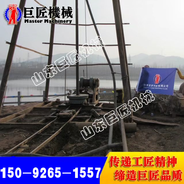 華夏巨匠廠家直售柴油機動力300米磨盤鉆機SPJ-300