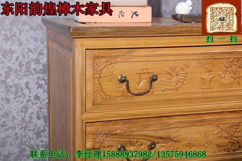 力薦東陽韻煌家具物**所值的百子圖分色樟木箱|滿雕百鳥朝鳳本色樟木箱價格如何