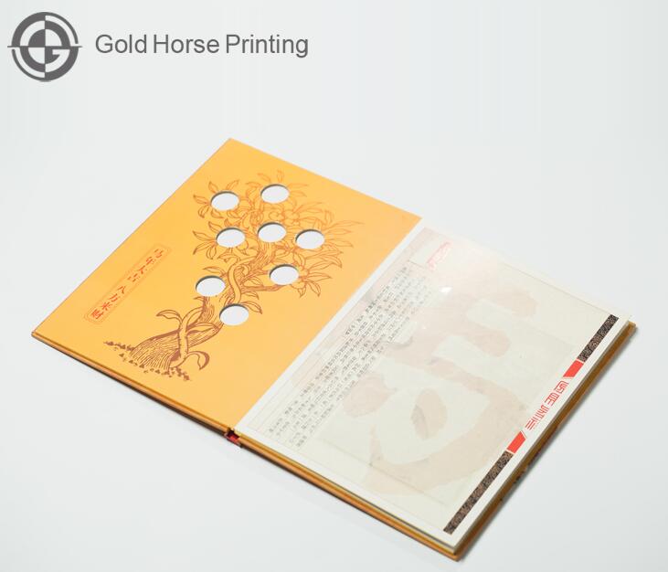 **盒裝郵冊印刷_讓印刷變得較簡單，梅蘭竹菊絲綢**冊