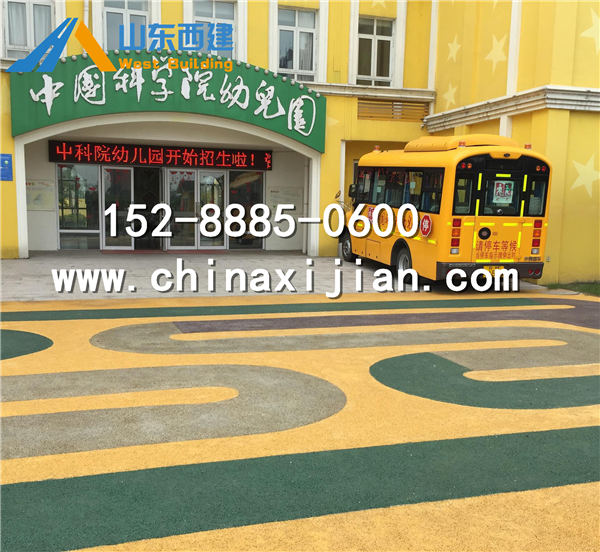 濟源透水混凝土路面 沁園街道JD透水道路鋪裝