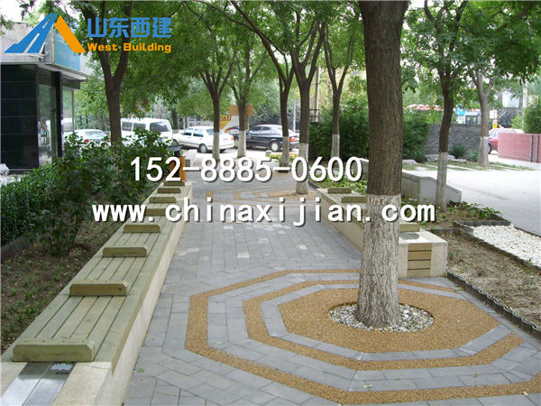 商丘透水混凝土路面施工-睢陽區(qū)露骨料透水混凝土
