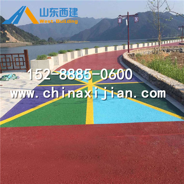 邯鄲透水地坪報價-廣平縣彩色透水混凝土