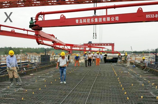 小型混凝土臂架泵車——青島科尼樂集團混凝土泵車怎么樣