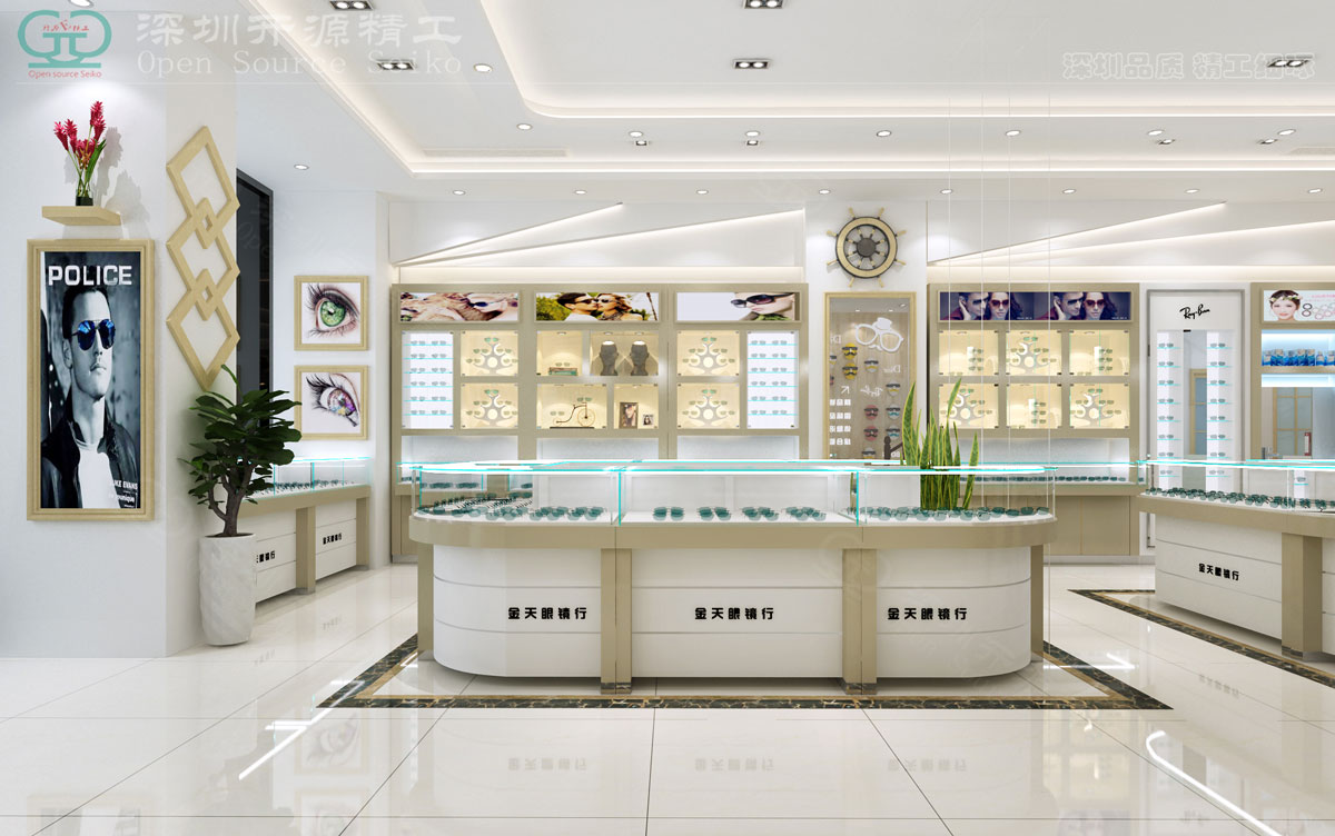 眼鏡店裝修_眼鏡店裝修設計圖_眼鏡店裝修公司