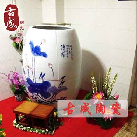 元泱陶瓷工廠批發(fā)負離子活瓷能量養(yǎng)生甕 小巴馬活瓷能量養(yǎng)生樽