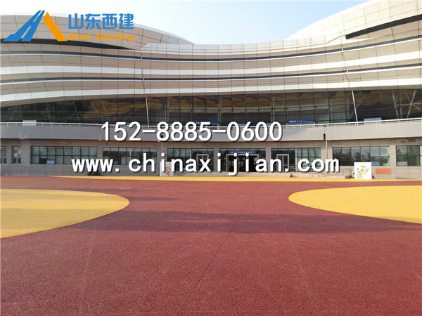 六盤水彩色透水路面-盤州市露骨料透水混凝土