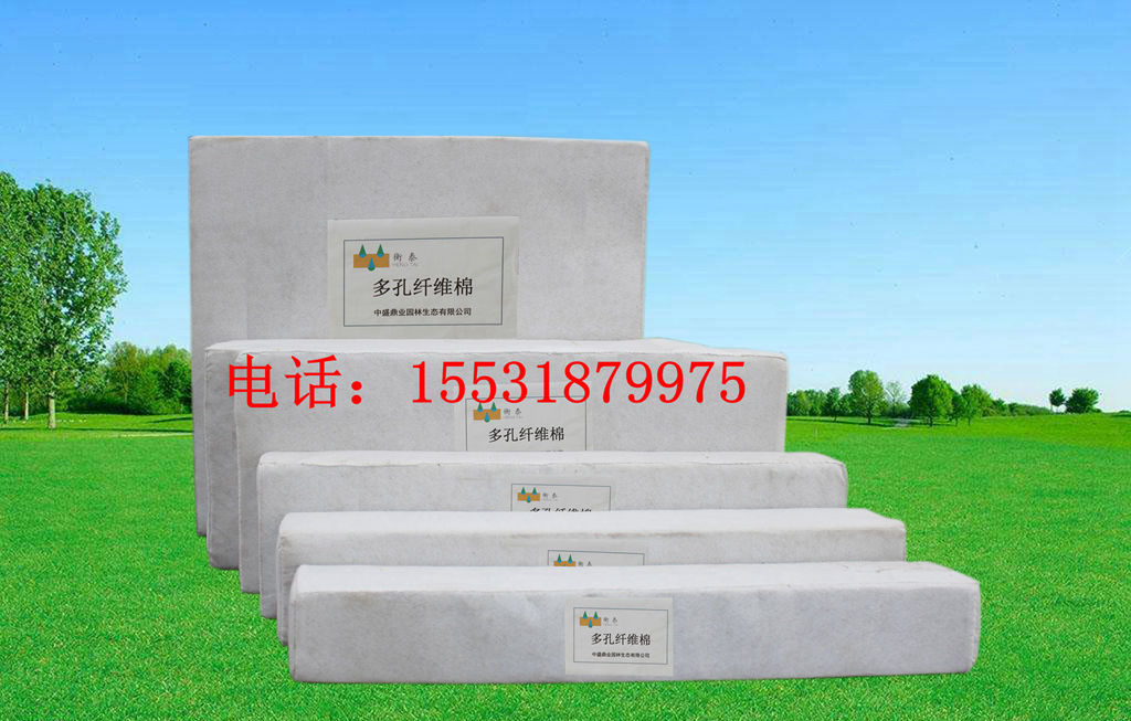 邯鄲市海綿城市建設用蓄排水綠色屋頂生態多孔纖維棉