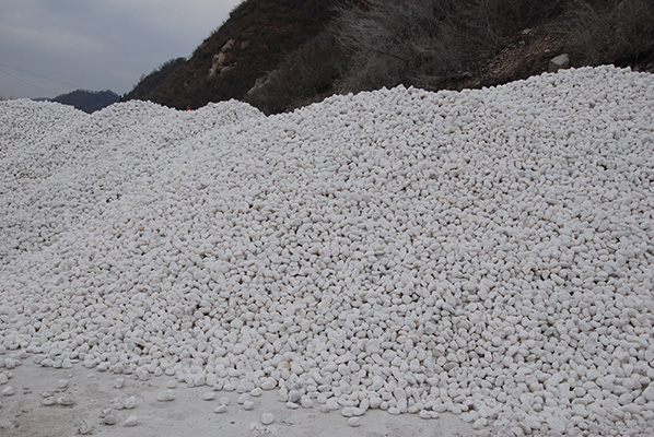 雪花白石米廠家，丹東雪花白卵石哪家比較好