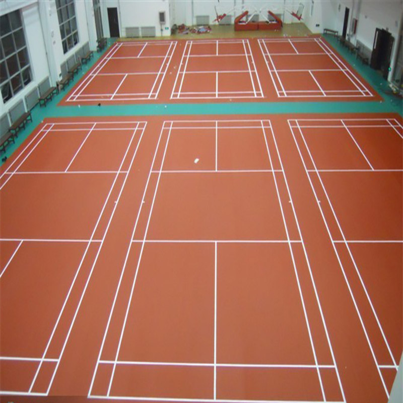 彈性PVC **的PVC運動地板**