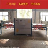滕州明興機械銷往重慶 雙面加熱真空木紋轉印機