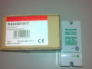 霍尼韋爾（Honeywell)火焰開關(guān)型控制器 R4343D1017 R4343E1017