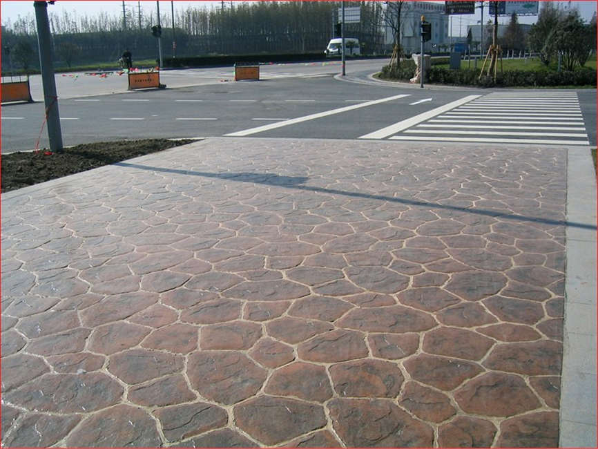 湘潭彩色壓印地坪施工模具     壓印地坪材料廠家批發(fā)