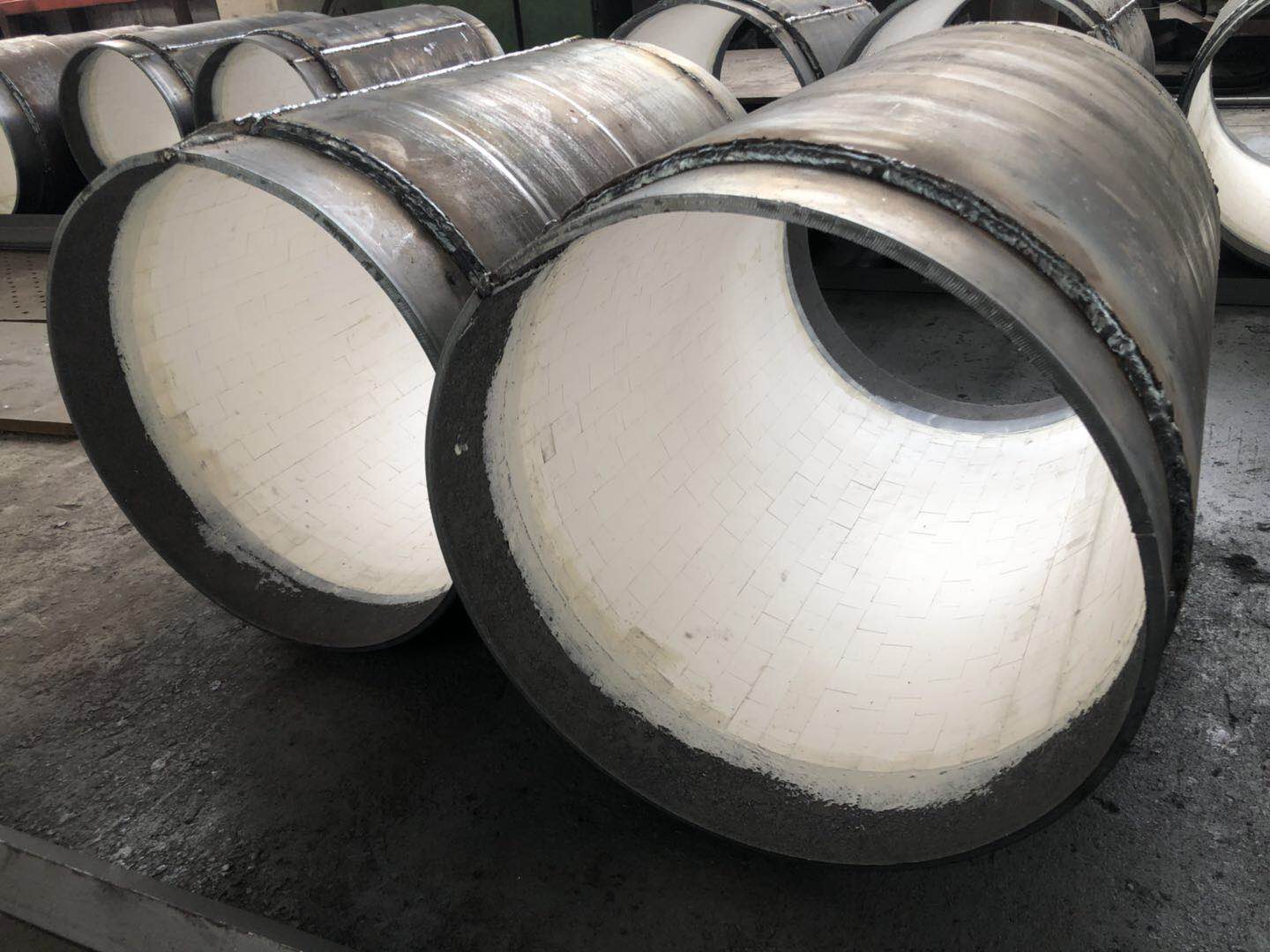 鄭州耐磨管道 陶瓷耐磨管道采購 耐磨陶瓷三通
