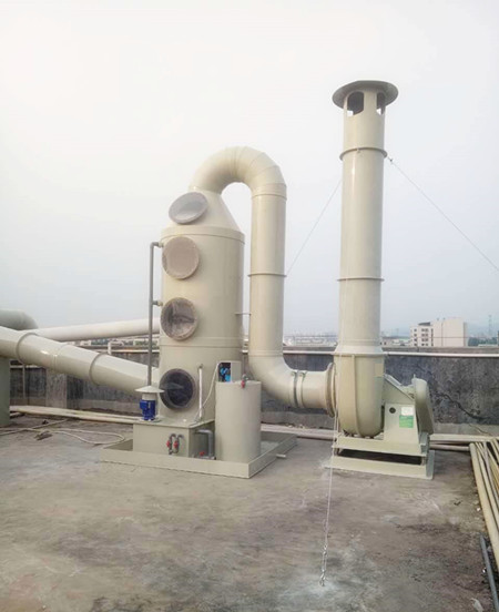 光合噴淋塔廢氣處理設(shè)備廢氣吸收塔工業(yè)噴漆環(huán)保