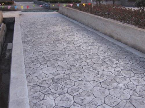 焦作市濮陽市仿石材水泥壓花地坪施工技術