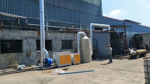 酸堿廢氣噴淋洗滌塔多少錢，祥云環保工程噴淋洗滌塔價錢怎么樣