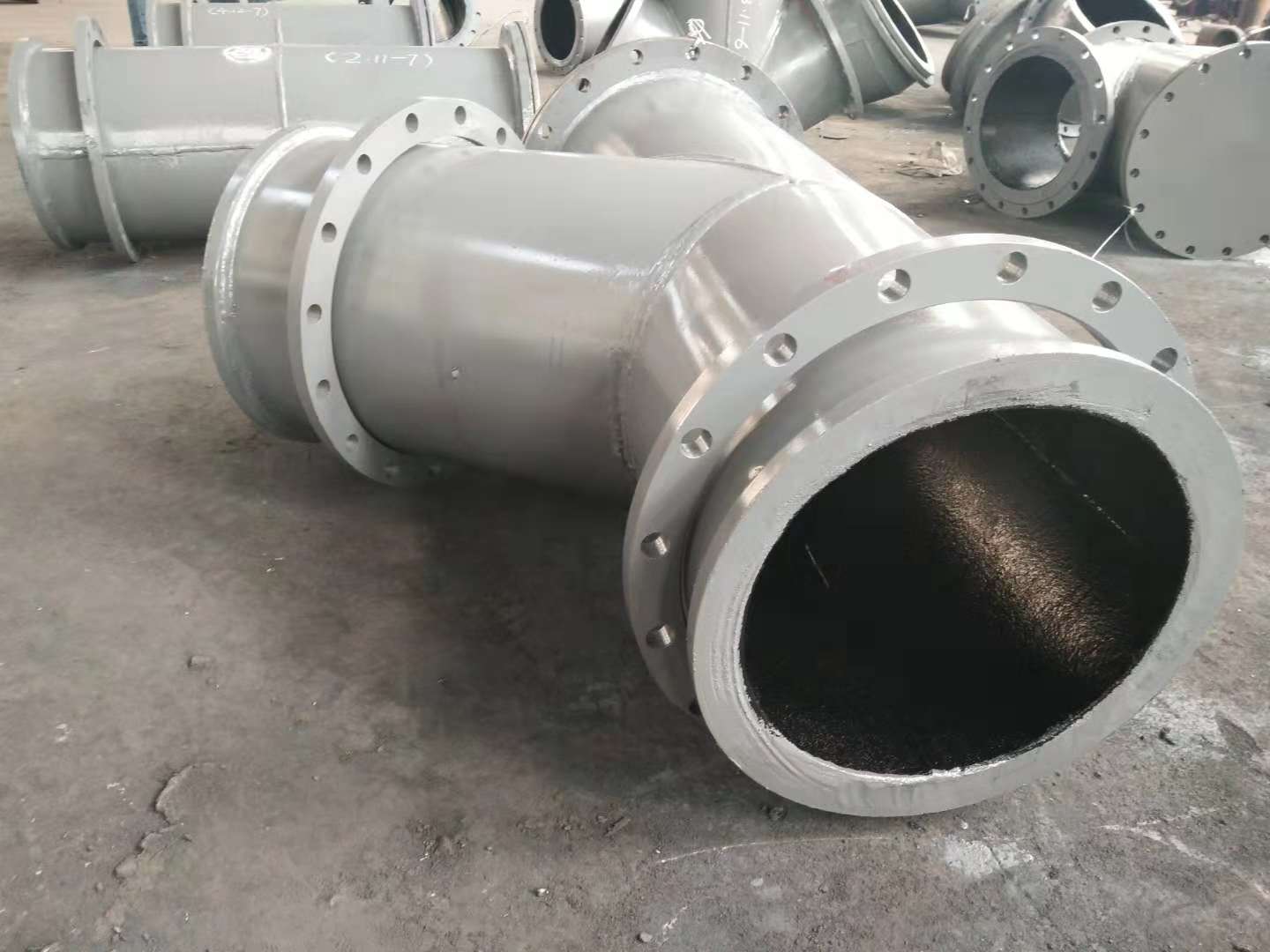 江河機械 耐磨管道 礦山耐磨管 耐磨輸送管道